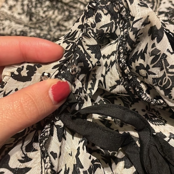 NWT Aqua Brand Black And White Maxi‎ Dress - Picture 5 of 9